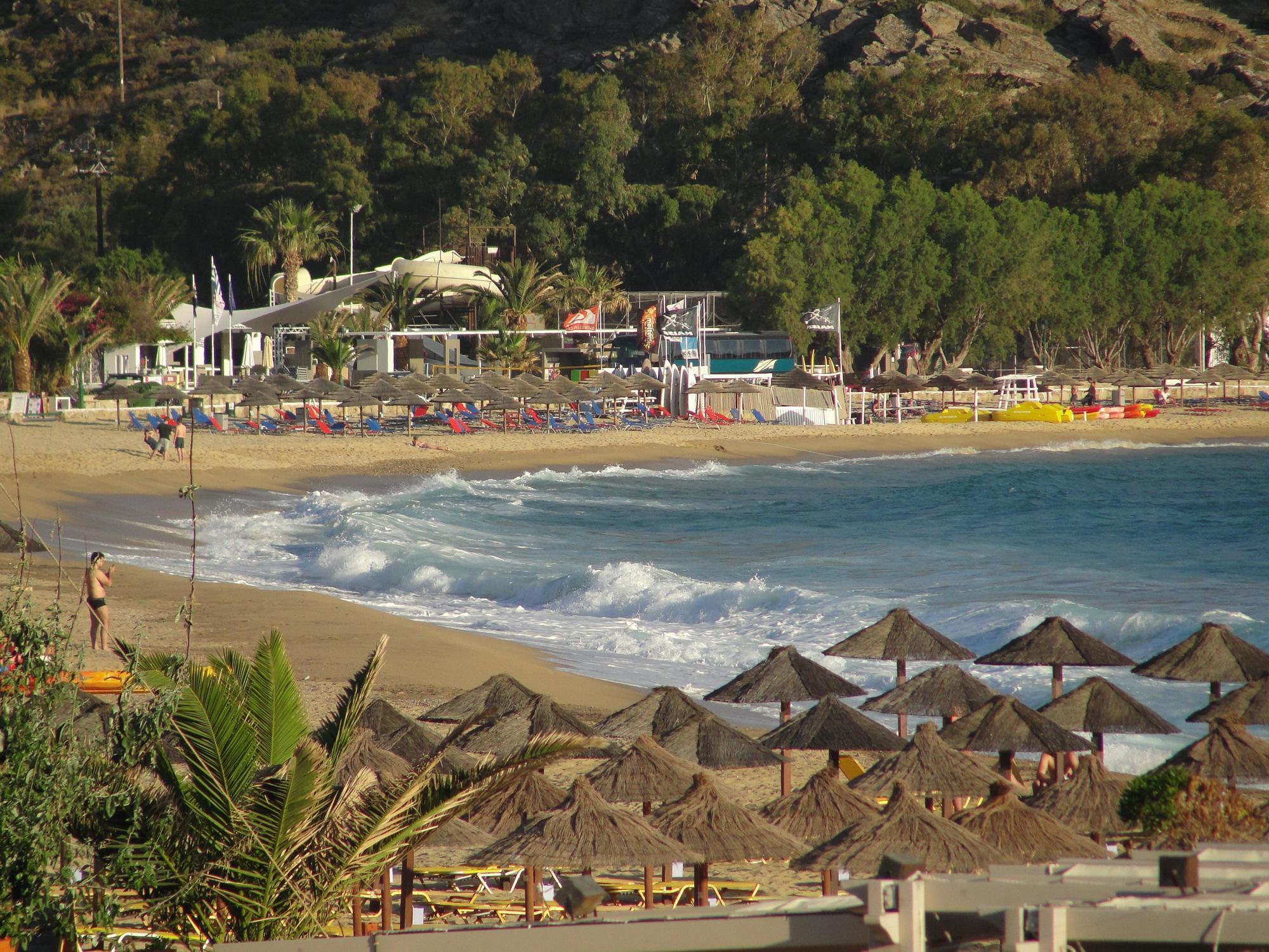 Galaxy Hotel Mylopotas Eksteriør billede
