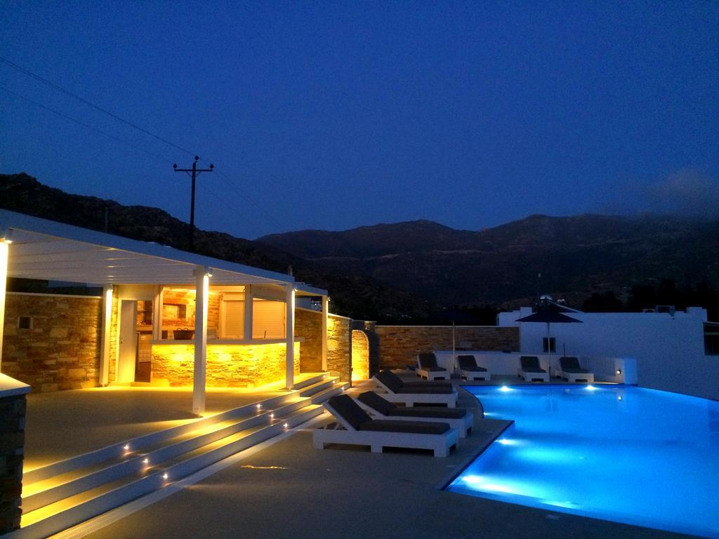 Galaxy Hotel Mylopotas Eksteriør billede