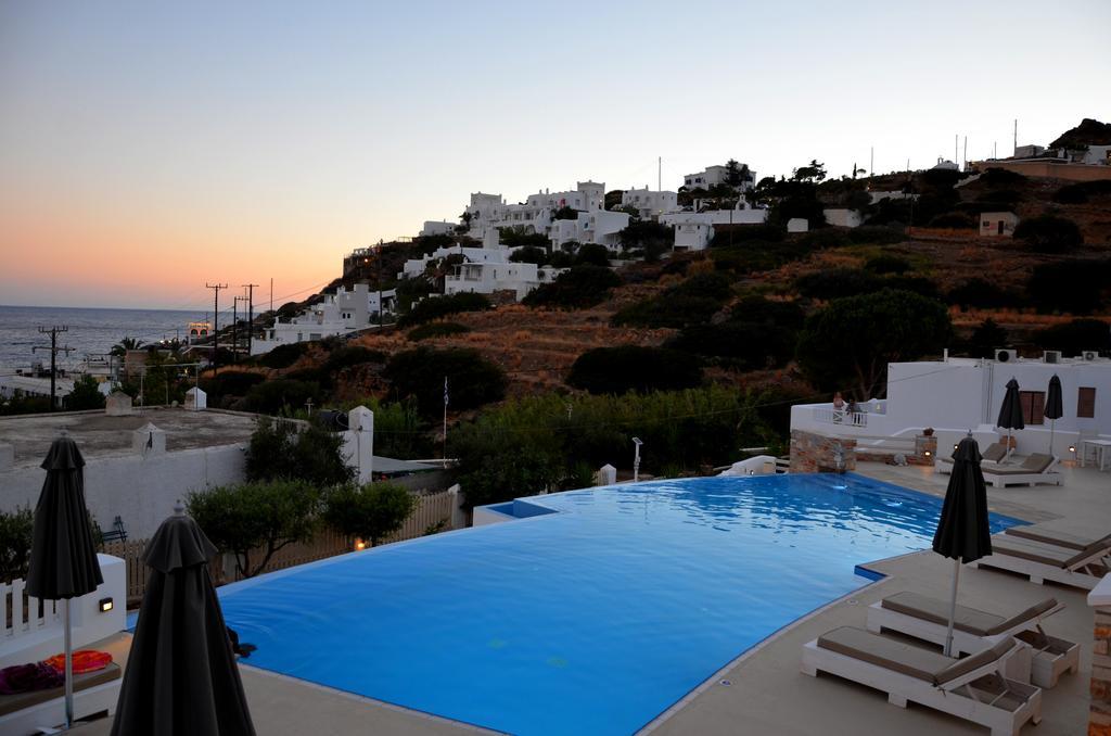 Galaxy Hotel Mylopotas Eksteriør billede