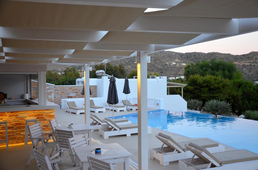 Galaxy Hotel Mylopotas Eksteriør billede