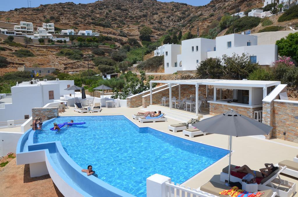 Galaxy Hotel Mylopotas Eksteriør billede