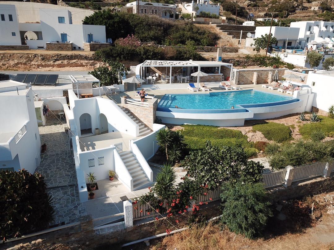 Galaxy Hotel Mylopotas Eksteriør billede