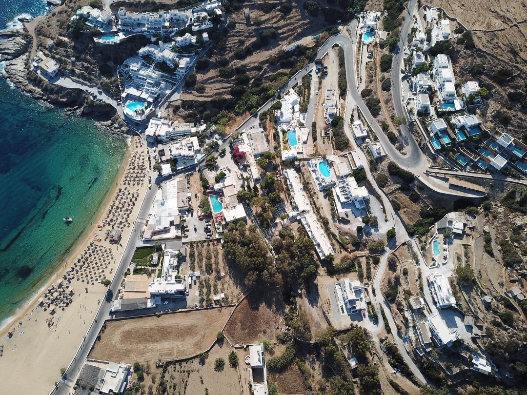 Galaxy Hotel Mylopotas Eksteriør billede