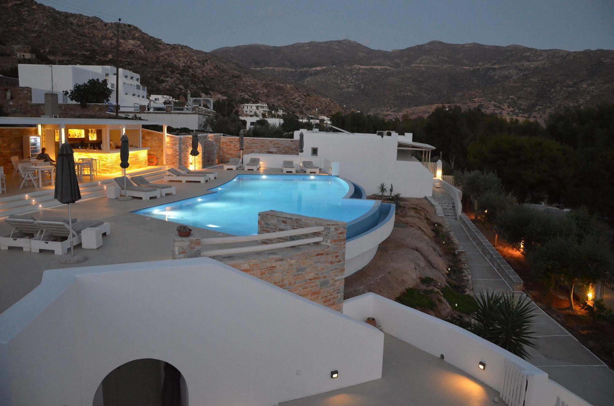 Galaxy Hotel Mylopotas Eksteriør billede
