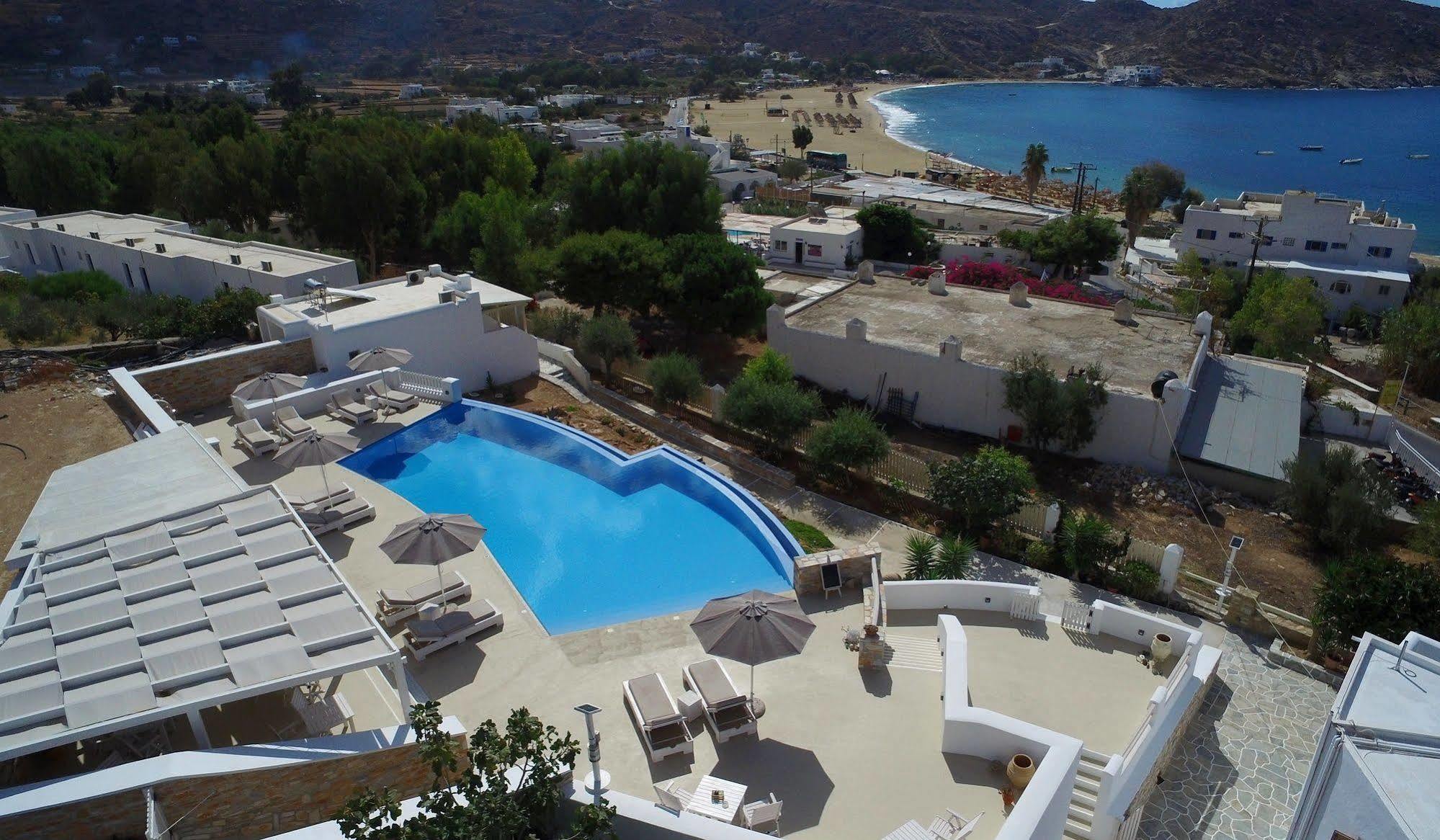 Galaxy Hotel Mylopotas Eksteriør billede